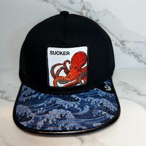 NEW Goorin Brothers Farm Trucker Hat - OCTOPUS "SUCKER"